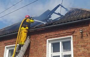 В Чугуевском районе области горело жилье
