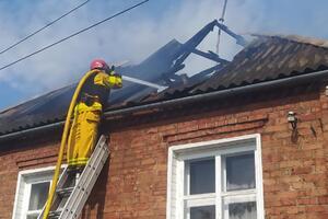 В Чугуевском районе области горело жилье