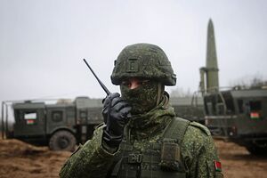 В контрольном занятии участвует подразделение ракетных войск ВС, оснащенное ОТРК "Искандер-М", рассказали в минобороны Беларуси