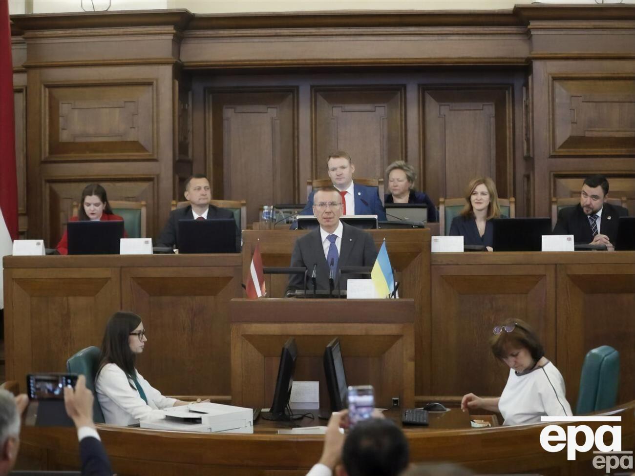 Ринкевичс: Для меня большая честь быть избранным президентом Латвийской Республики