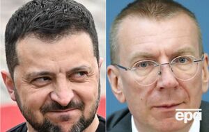 Зеленський у привітанні Рінкевичсу зазначив, що налаштований на продовження тісної й партнерської співпраці України й Латвії