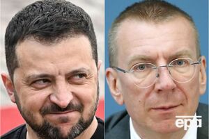 Зеленський у привітанні Рінкевичсу зазначив, що налаштований на продовження тісної й партнерської співпраці України й Латвії