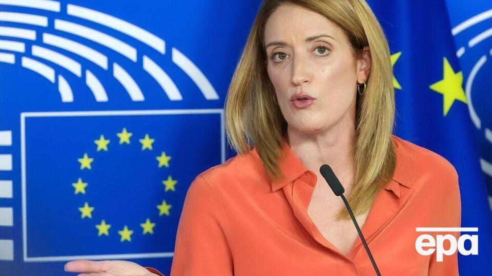 Метсола нагадала, що Росія вторглася в Україну