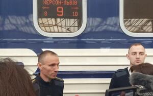 Поезд №109 Херсон – Львов после обстрела россиянами прибыл точно по графику