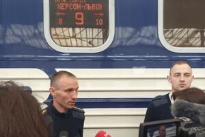 Потяг №109 "Херсон – Львів" після обстрілу росіянами прибув точно за графіком