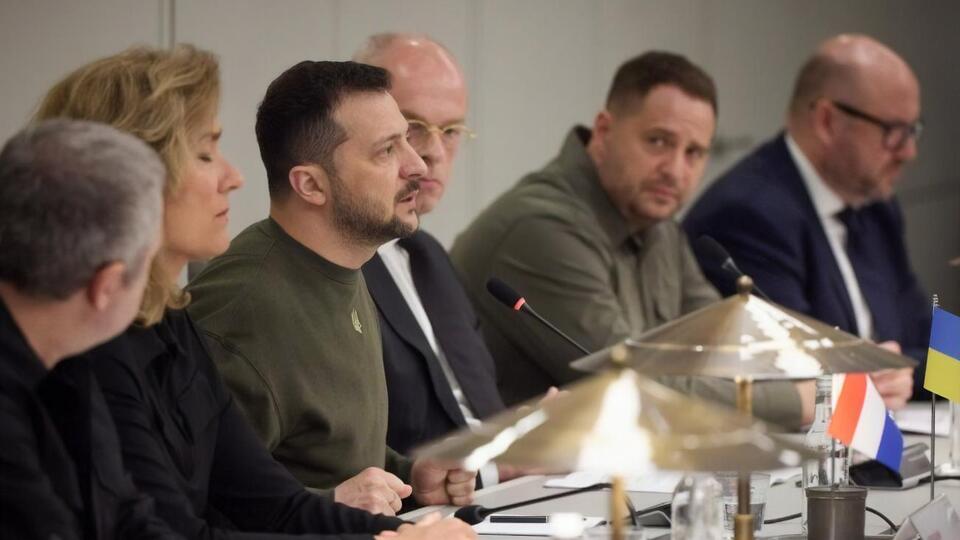 Зеленський прибув із візитом у Нідерланди 4 травня