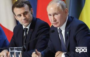 Макрон і Путін востаннє розмовляли телефоном восени