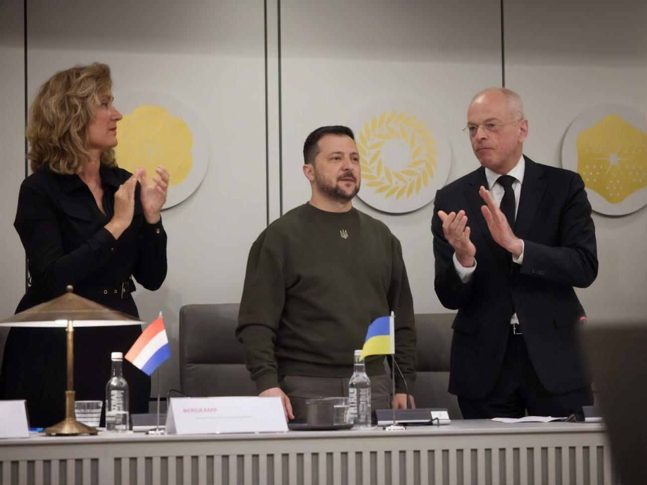 Гаага &ndash; місто, яке у світу асоціюється з міжнародним правом, &ndash; стає справжнім хабом справедливості, зазначив Зеленський