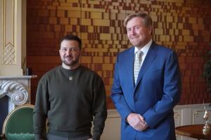 Зеленский выразил благодарность Виллему Александру за всестороннюю поддержку Нидерландами Украины в защите свободы и независимости