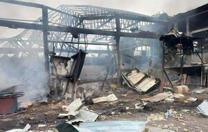 Російські війська завдали чергового авіаудару по промисловому підприємству в Бериславі, зазначили в РВА