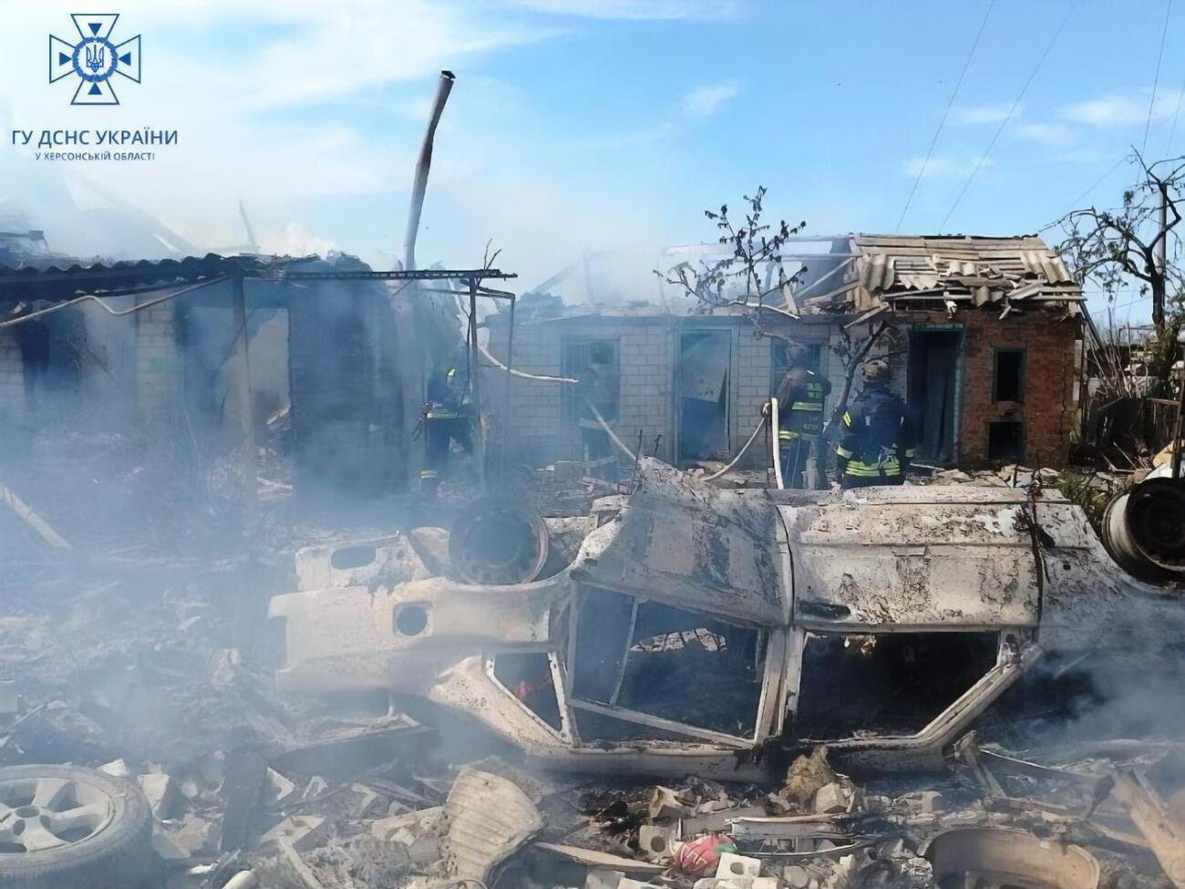 Окупанти 4 травня випустили понад 500 снарядів по Херсонській області