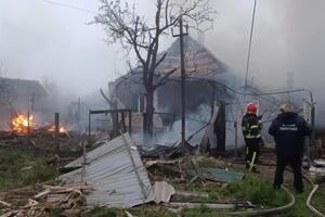 Российские захватчики ночью 29 апреля обстреляли Краматорск