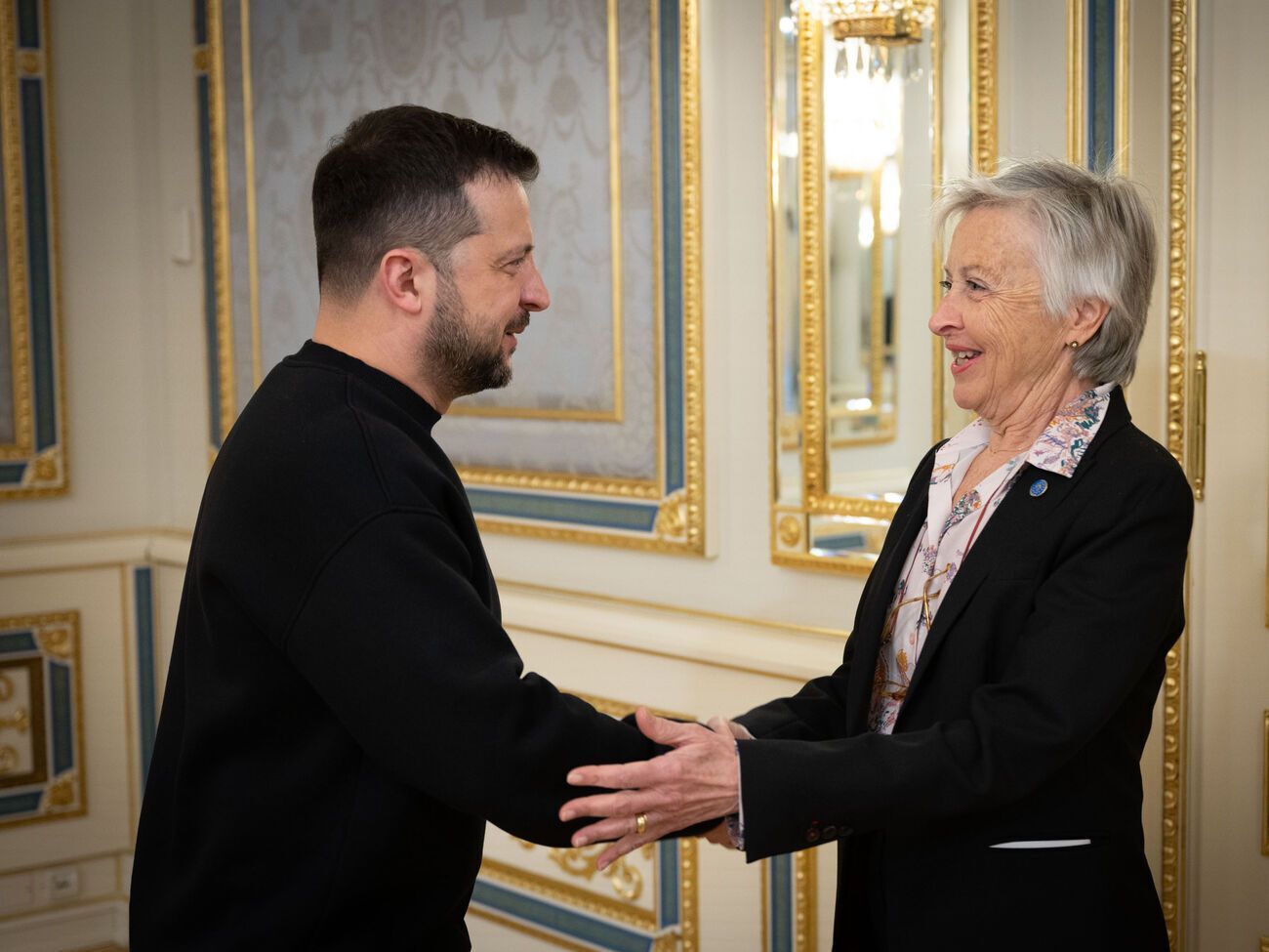 Зеленський 5 травня у Києві провів зустріч із Базі-Малорі