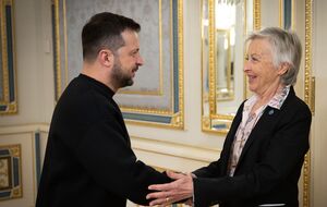 Зеленський 5 травня у Києві провів зустріч із Базі-Малорі