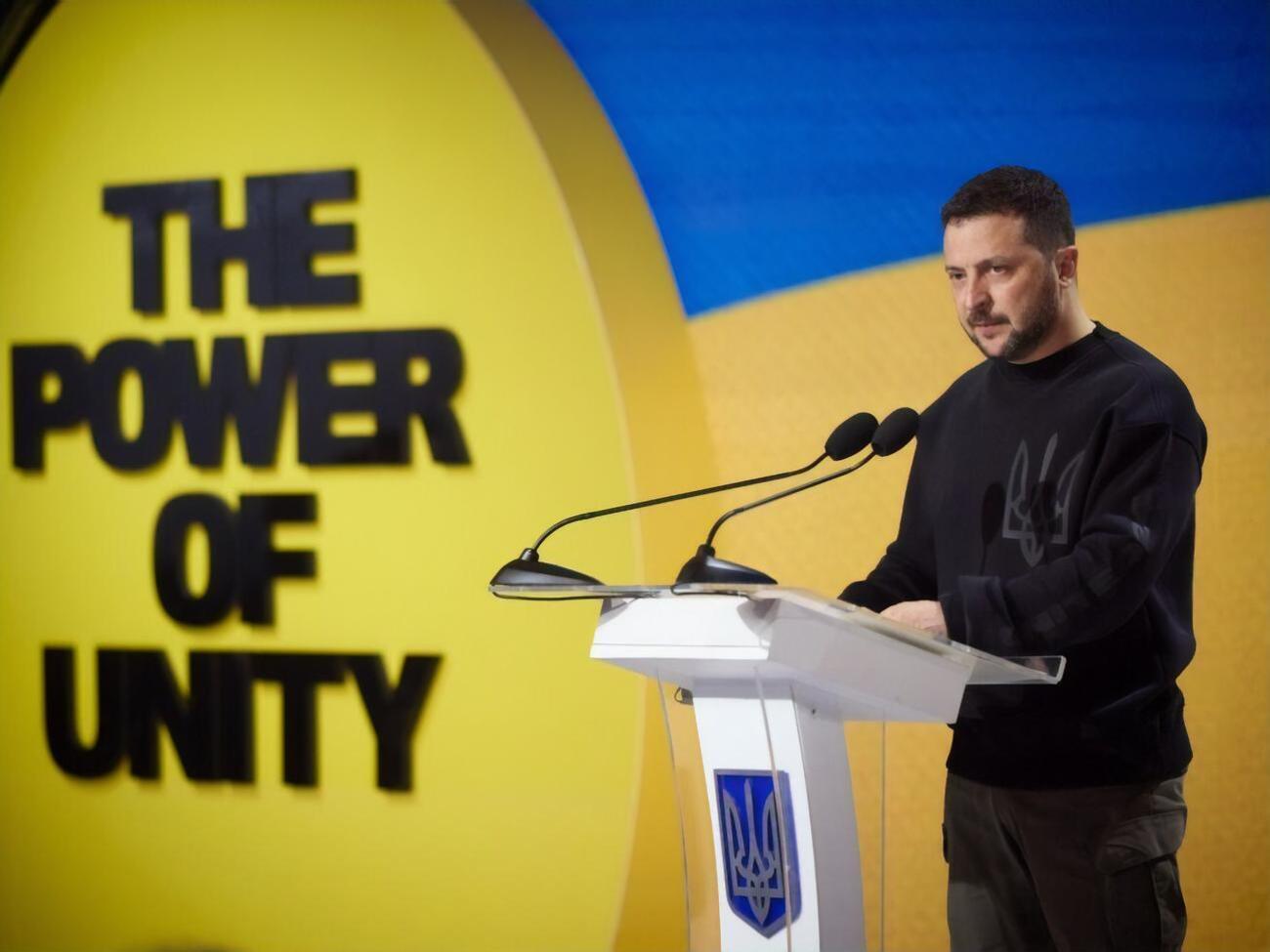 Зеленский рассказал о работе платформы United24 за первый год
