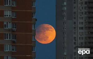 Лунное затмение было видно и в Украине