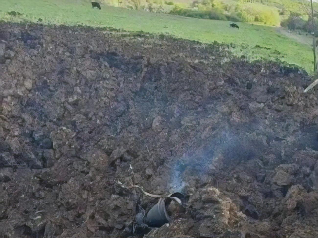 В Изюмском районе российская ракета упала в поле