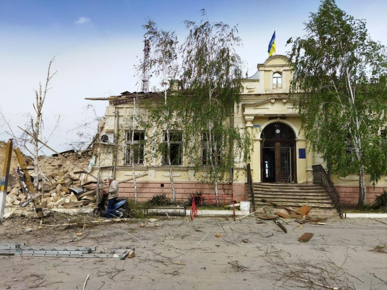 Прокудін повідомляв про удар окупантів по Станіславу 8 травня о 13.43