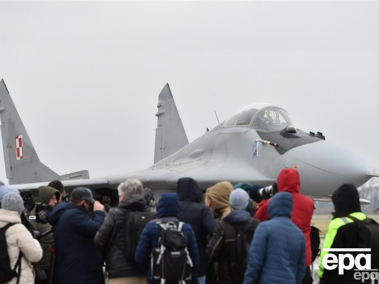 Польша передала Украине 10 истребителей МиГ-29