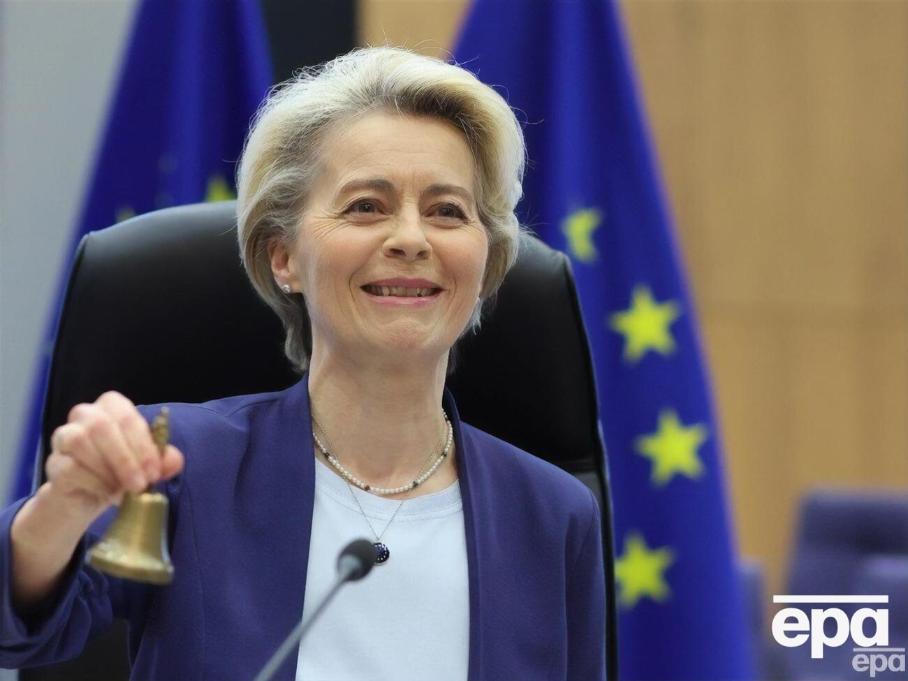 Фон дер Ляєн приїхала до Києва