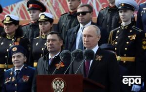 Путін виступив із промовою під час параду 9 травня в Москві