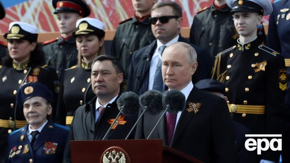 Путін виступив із промовою під час параду 9 травня в Москві