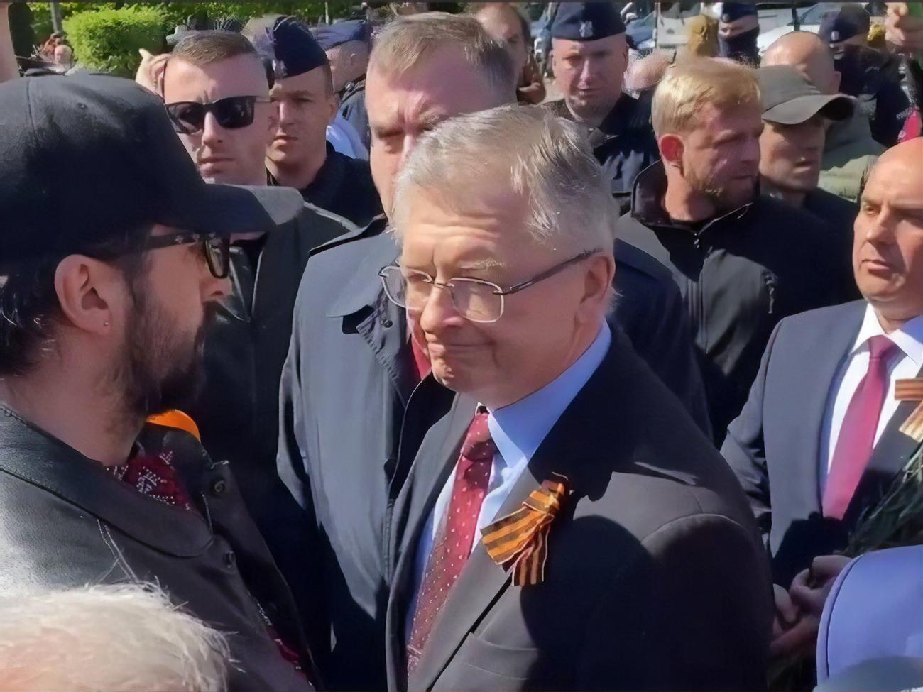 У Андреева требовали&nbsp;снять георгиевскую ленту с пиджака