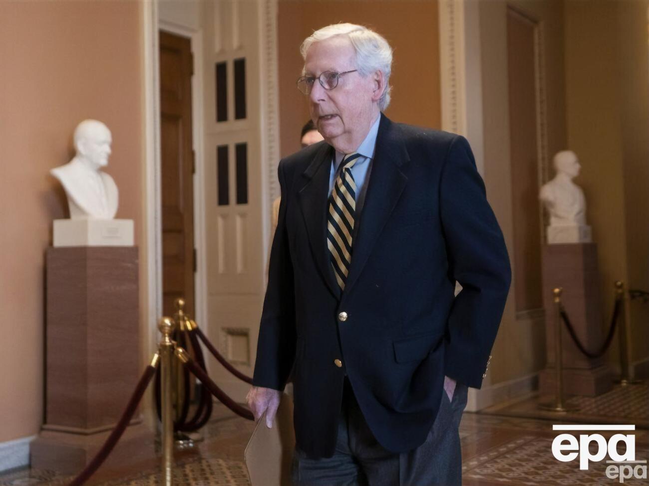 Макконнелл считает, что в Конгрессе США достаточно поддержки для продолжения предоставления помощи Украине