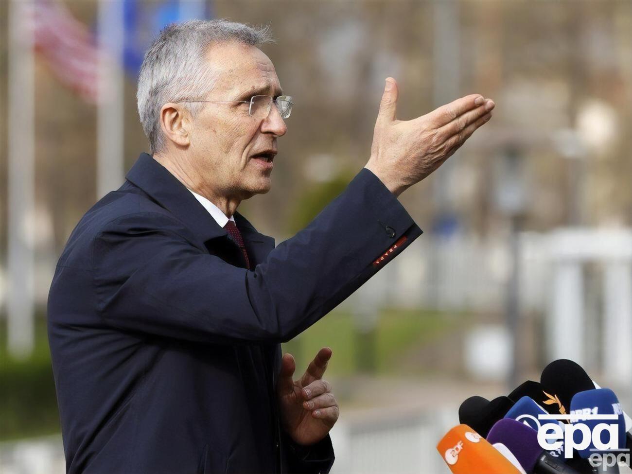 Столтенберг заявив, що в НАТО всі погоджуються, що Україна стане членом Альянсу