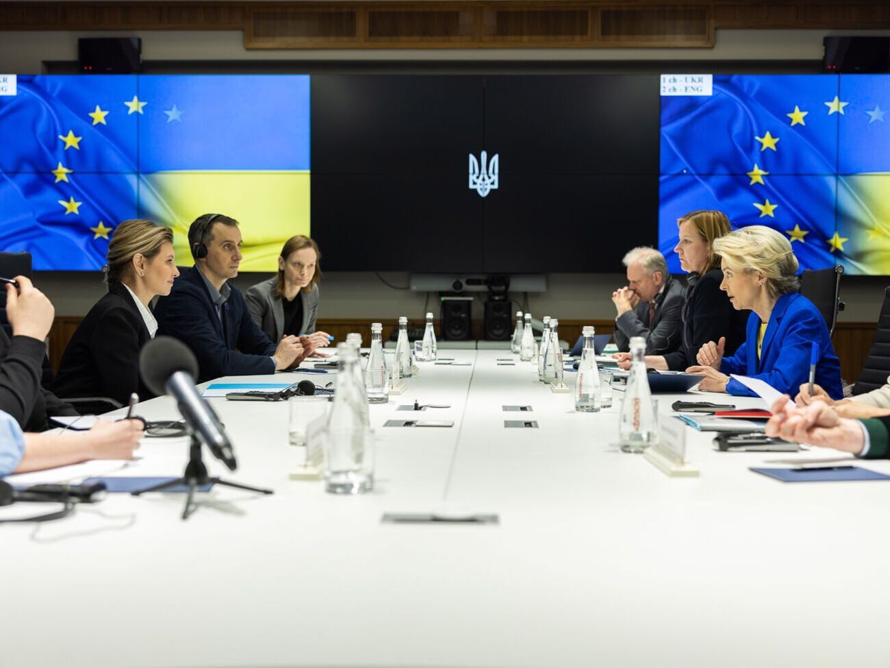 Зеленська і фон дер Ляєн обговорили психологічну&nbsp;реабілітацію українських дітей