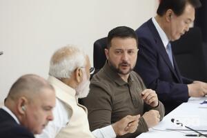 За даними ЗМІ, очікують на участь прем'єр-міністра Індії в саміті (на фото Моді та Зеленський на зустрічі G7)