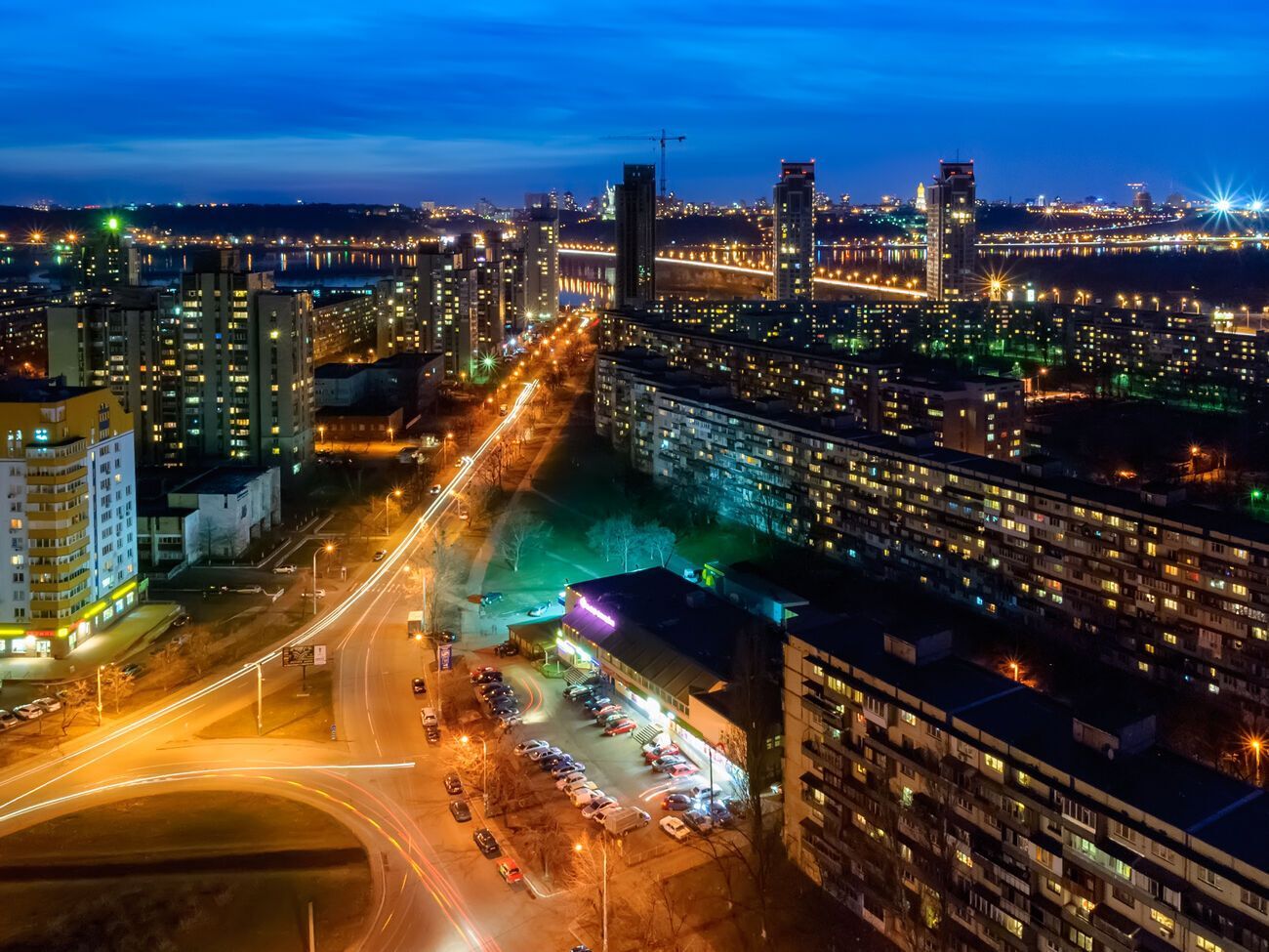 Первый взрыв в Киев прогремел через несколько минут после объявления тревоги