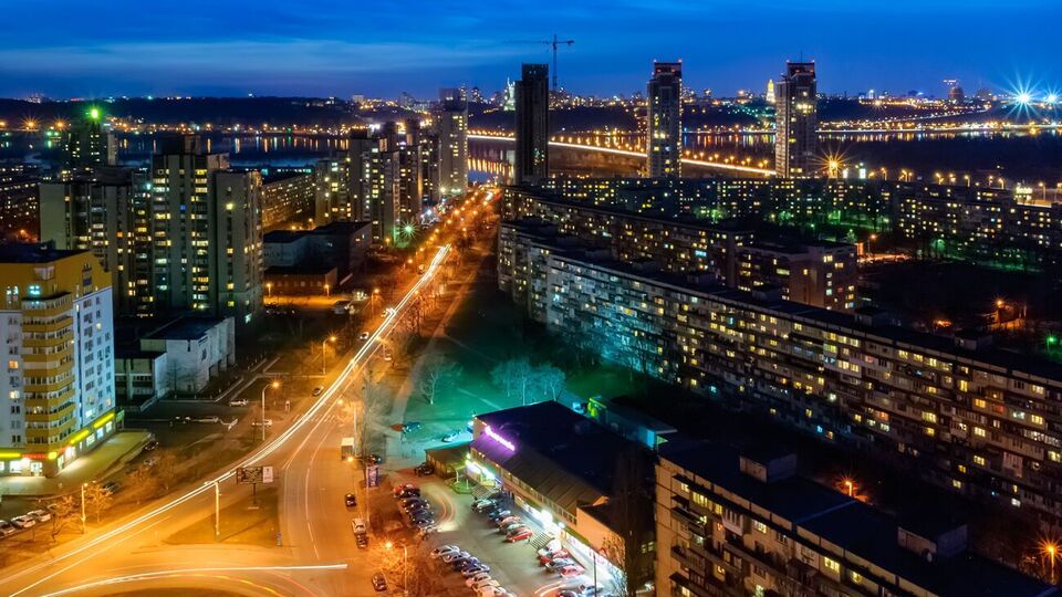 Первый взрыв в Киев прогремел через несколько минут после объявления тревоги