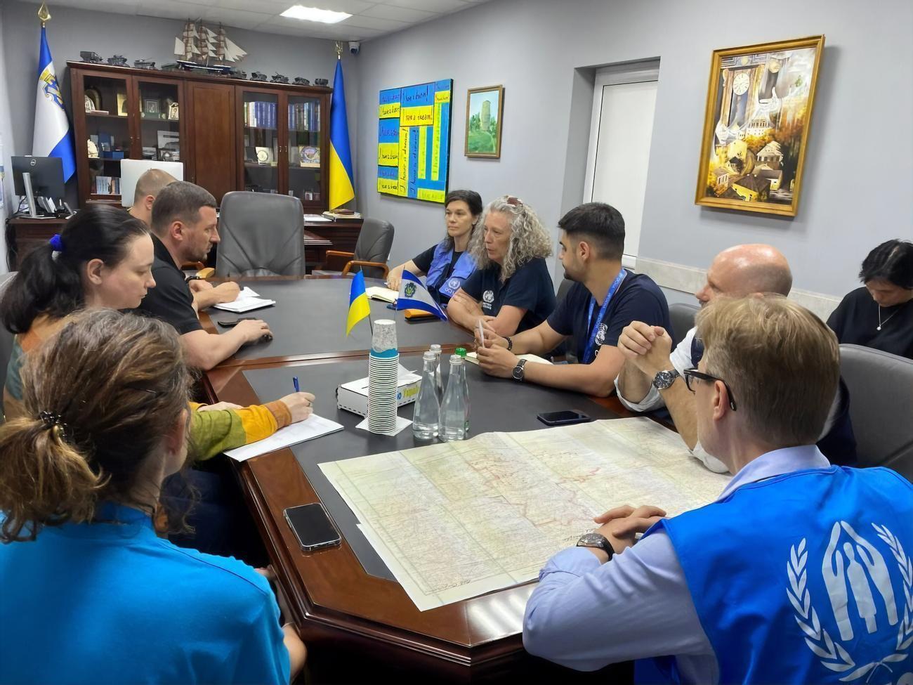 Делегация ООН встретилась с начальником Херсонской ОВА