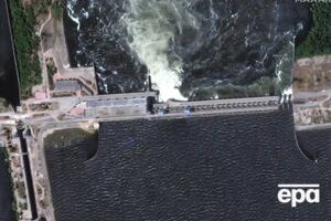Окупанти підірвали Каховську ГЕС уночі 6 червня. Фото зроблено за день до вибуху