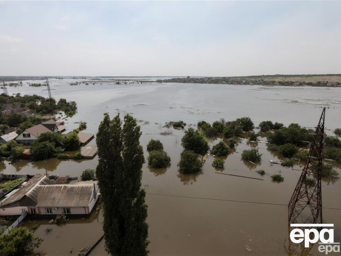 Середній рівень затоплення становить 4,72 м