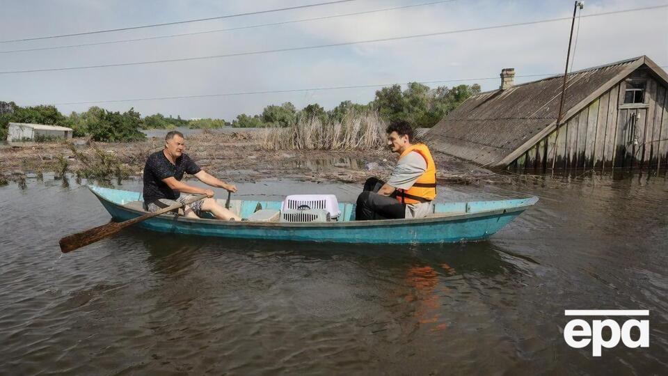 Унаслідок підриву ГЕС затопило десятки населених пунктів