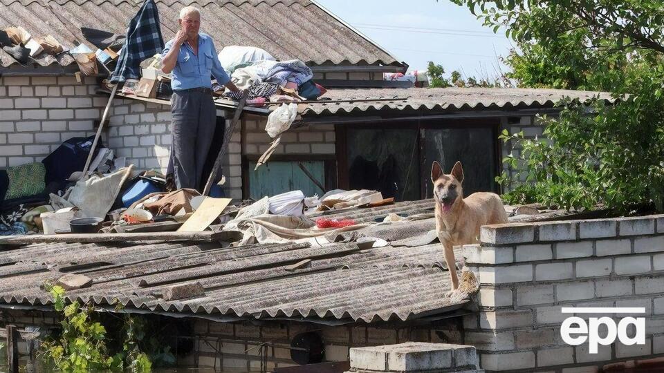 Разрушение РФ дамбы Каховского водохранилища привело к затоплению нескольких тысяч домов