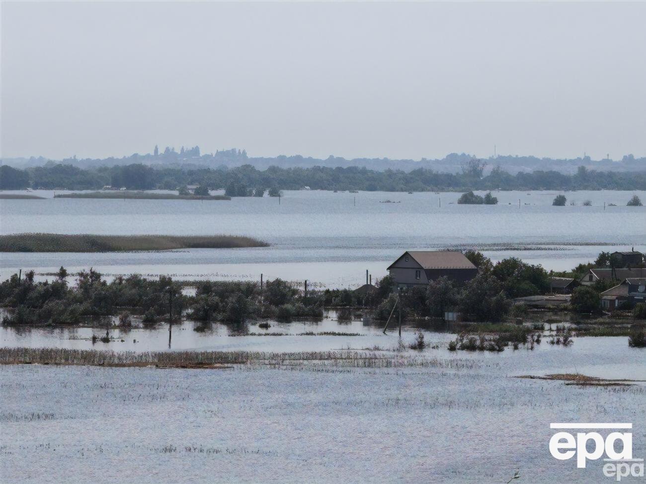 На окупованих територіях дуже складна ситуація через затоплення