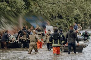 21 людина ледве вибралася зі смертельної водяної пастки на окупованому лівобережжі Херсонської області, зазначили у МВС України