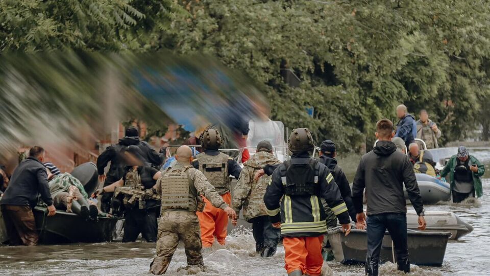 21 людина ледве вибралася зі смертельної водяної пастки на окупованому лівобережжі Херсонської області, зазначили у МВС України