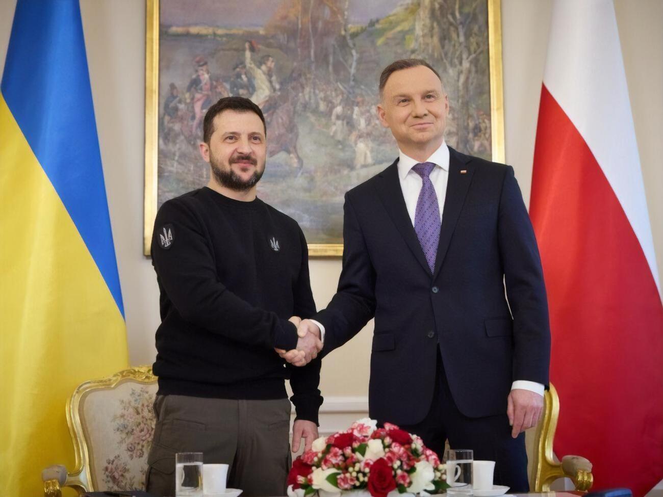 Зеленський повідомив про пізню і продуктивну розмову з Дудою