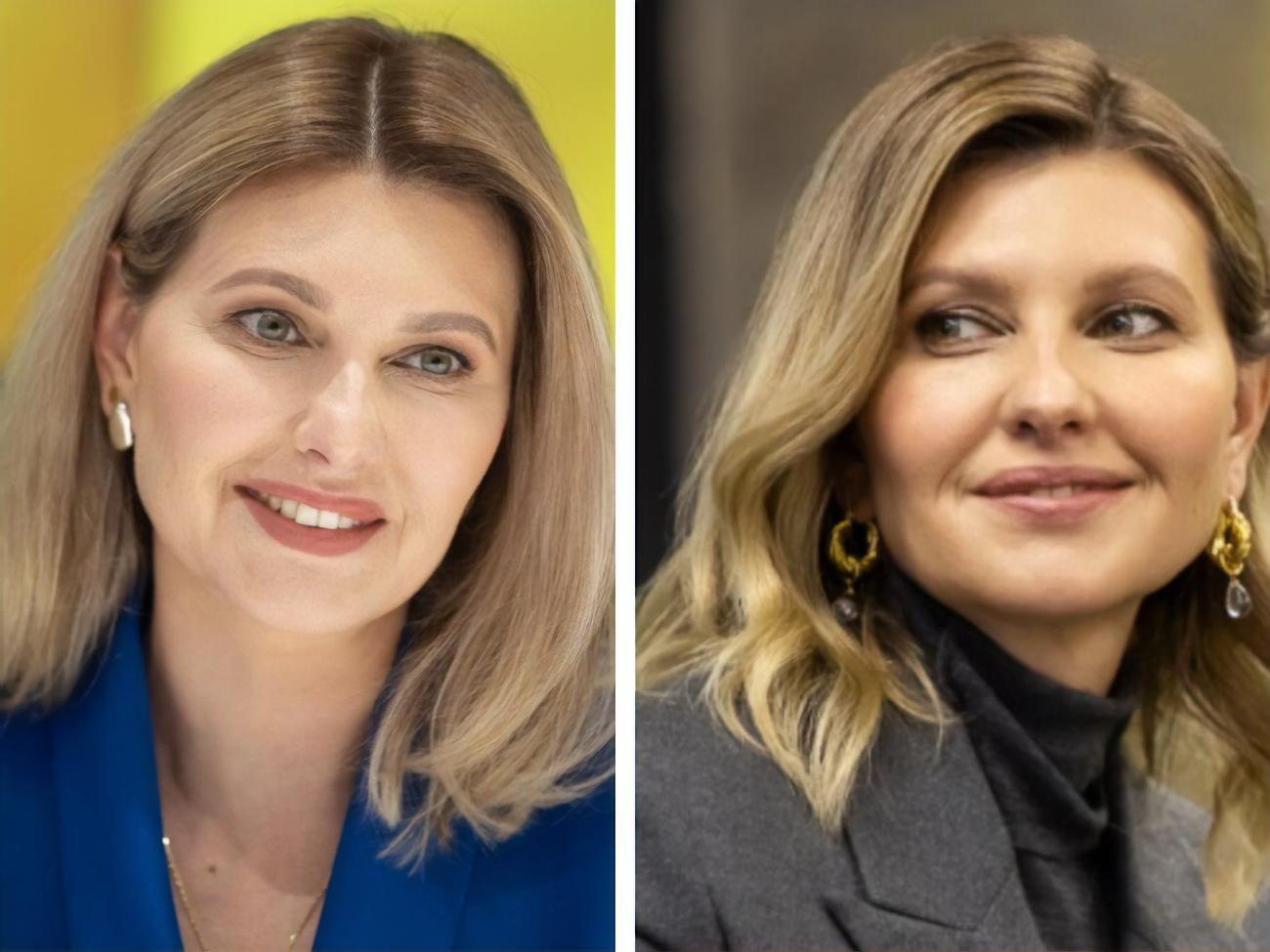 Зеленская слегка убрала длину и осветлила волосы