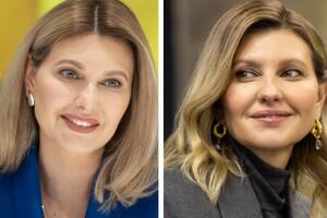 Зеленська трохи прибрала довжину й освітлила волосся