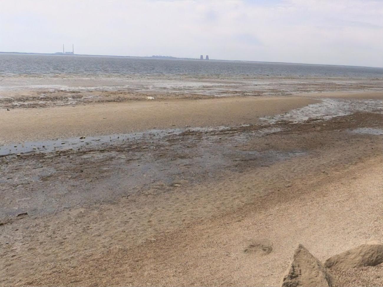 Продолжается обмеление в районе парков&nbsp;&nbsp;"Нижнеднепровский" и&nbsp;"Каменская Сечь"