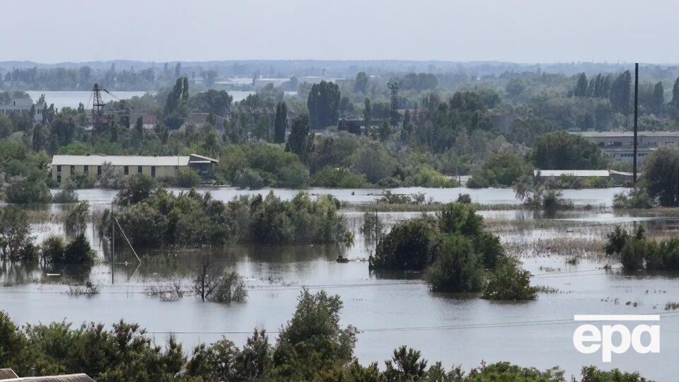 Оккупанты подорвали дамбу Каховской ГЭС ночью 6 июня