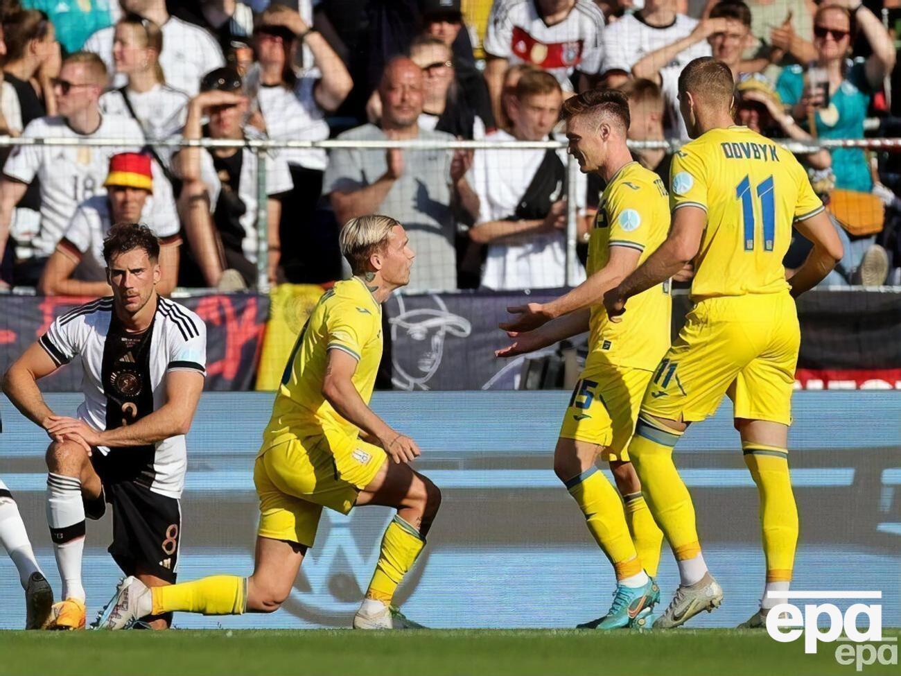 Украина в Бремене достойно сыграла со сборной Германии