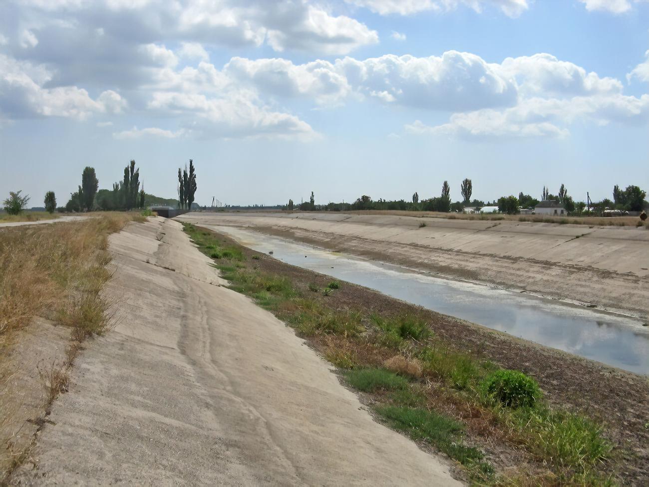 Северо-Крымский канал не сможет поставлять воду на полуостров