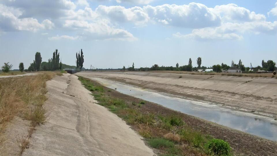Северо-Крымский канал не сможет поставлять воду на полуостров