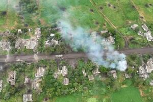 Ворог не полишає спроб повернути Макарівку під свій контроль, зазначили українські військові